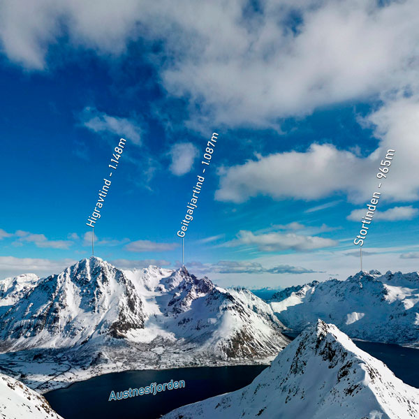 Store Kvittind (696m) - Islas Lofoten (Noruega)